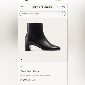 Dear Frances Turin Boot